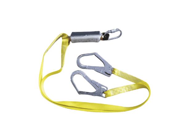 Lanyard Çift Kollu Kolon Halatlı Şok Emicili